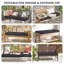 Coussin de banc d'extérieur 42 po x 18 po x 3 po Coussins de siège intérieur et extérieur-163530380-163530418