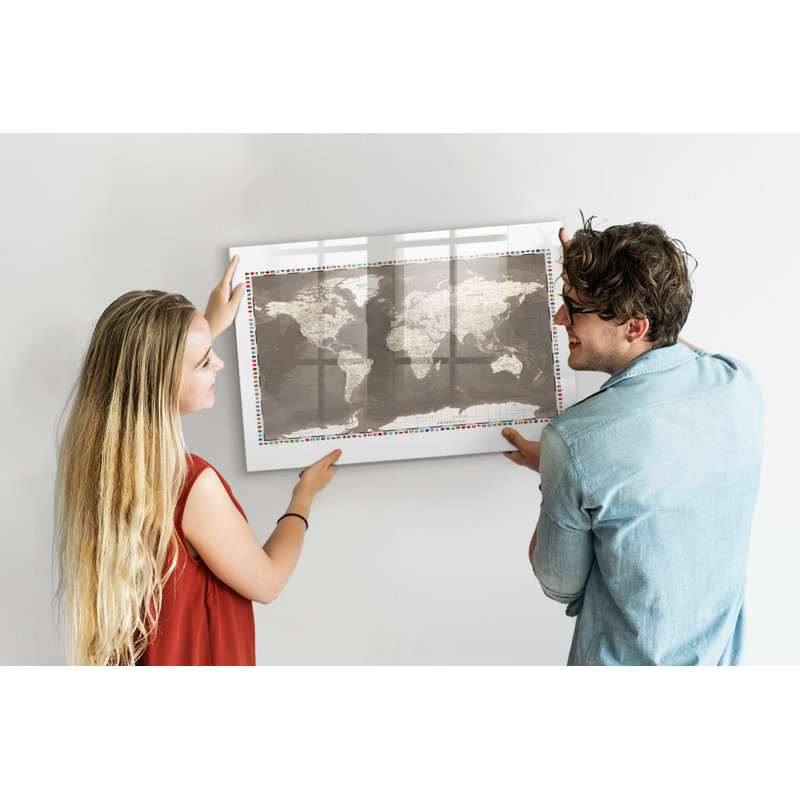 Magnetic Glass Dry Erase Board