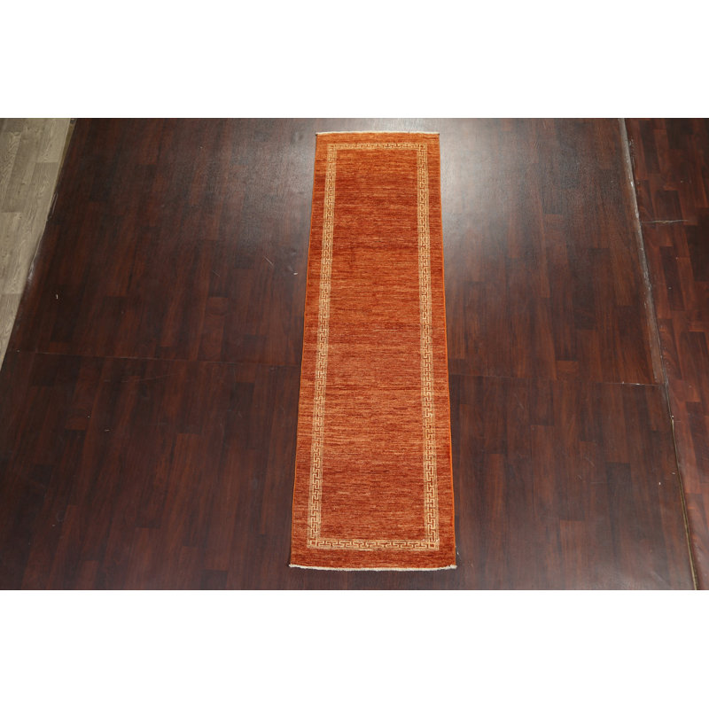 Tapis de couloir oriental en laine Gabbeh Kashkoli