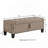 Ottoman with Storage, Storage Ottoman Bench with Safety Hinge 350 lbs Weight-193685828