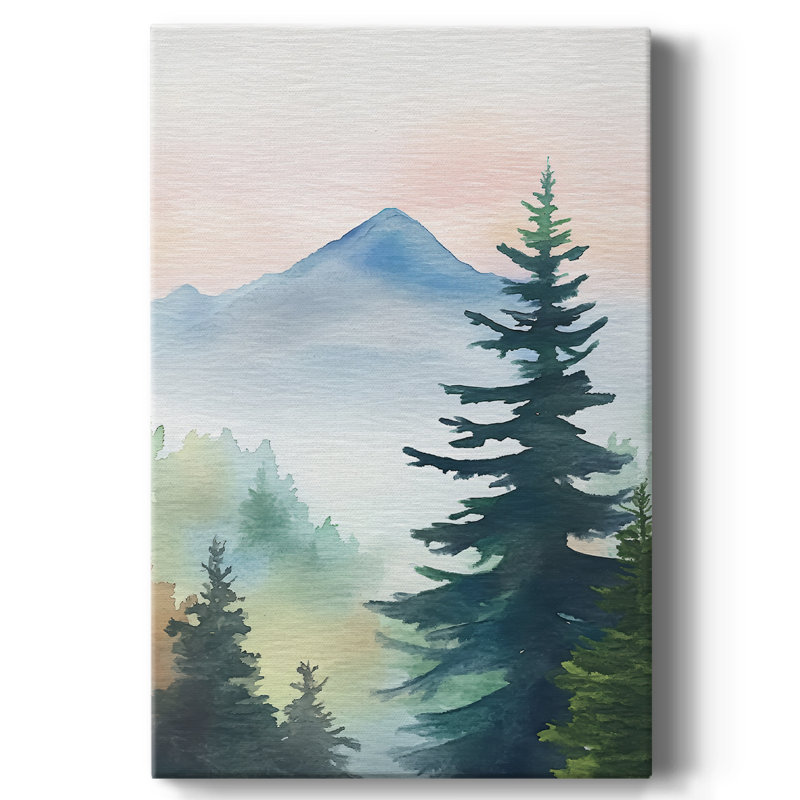 Toile tendue avec paysage LIX Gallery - prête à être accrochée, H 36 po x l 24 po