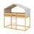 Twin Over Twin Wood Bunk Bed With Tent-680867680