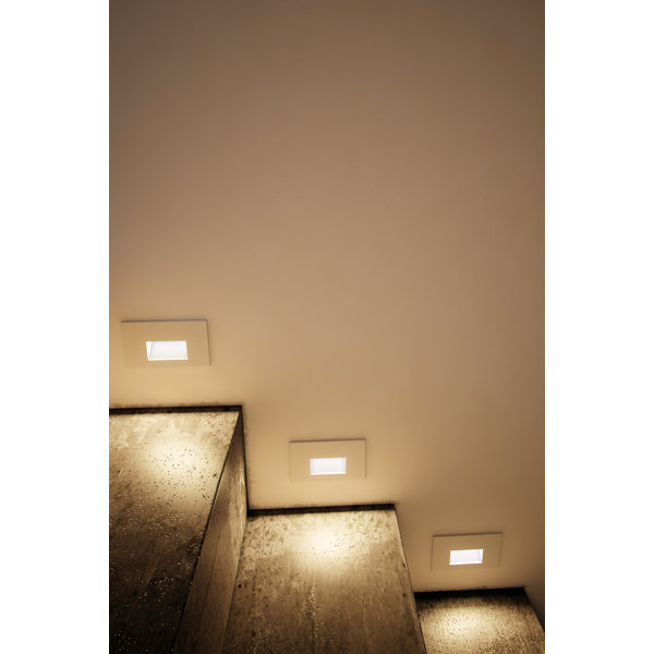 Latitude Run® Gislind Integrated LED Metal Step Light & Reviews | Wayfair