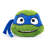 TMNT Leonardo Travel Throw and Pillow Set