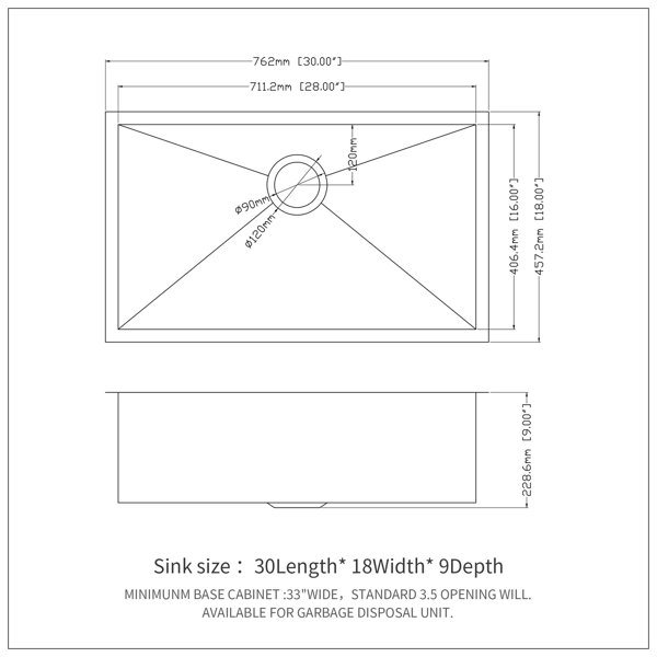 Dimensions du produit