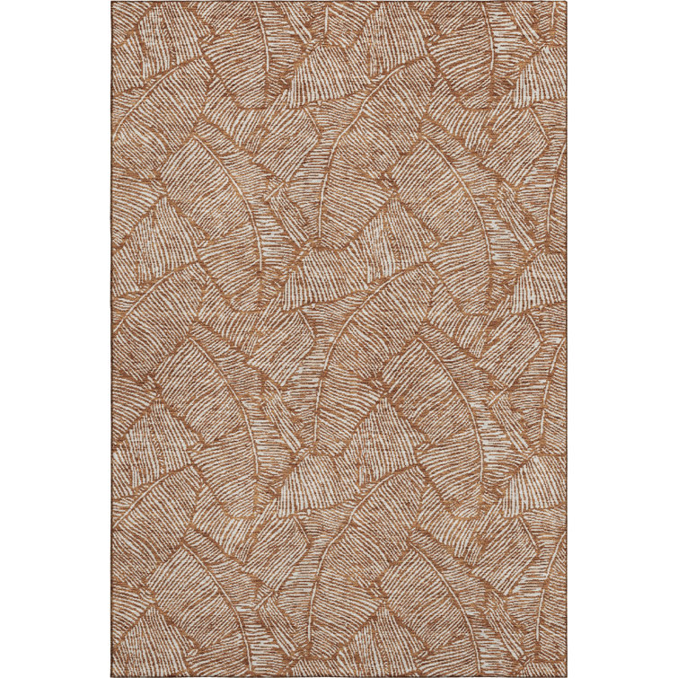 Premium Machine Washable Prisco Paprika Rug