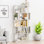 31.5" L X 64.56" H Free Combination Bookshelf Modern 5-Tier Open Storage Bookcase MDF Wood Display Shelving For Living Room Home Office Bedroom Decor Organizer, Media Storage Shelves