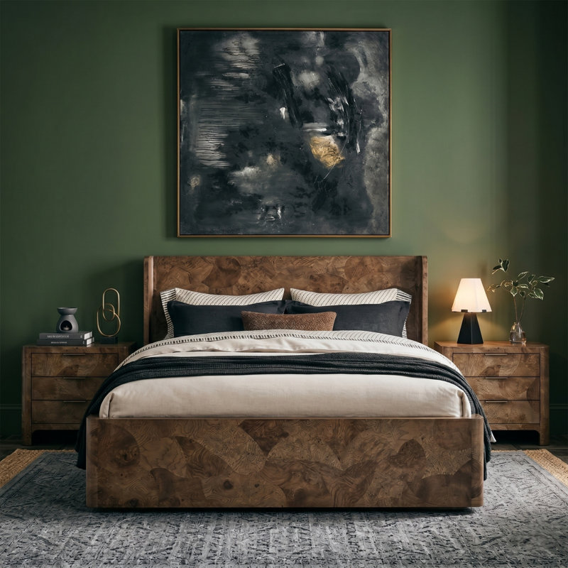 Amandine Heirloom Marquetry King Bed