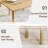 5-Piece Wood Upholstered Dining Set-400497558