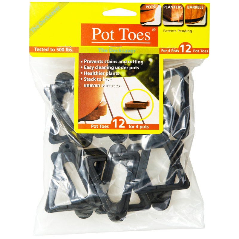 Planter Feet, Black