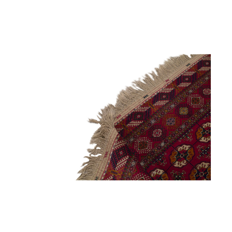 Hand-Knotted High-Quality Red/Orange Area Rug