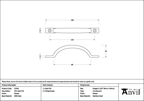 Product Dimensions