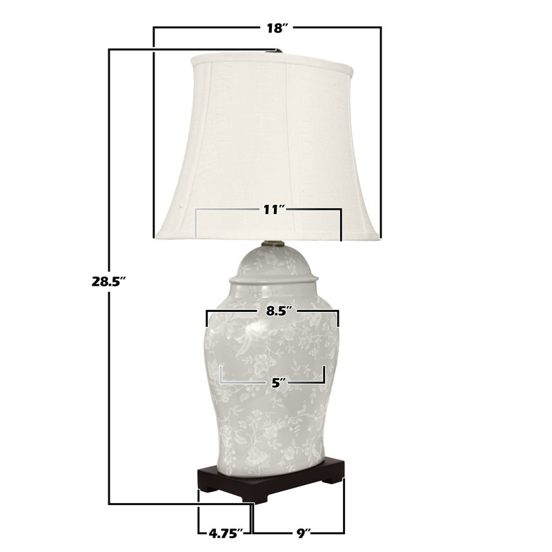 Lampe en porcelaine Sky Blossom