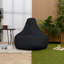 icon Dalton High Back Adult Gaming Indoor Outdoor Bean Bag Chair, Black-92626689