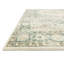 Tapis oriental bleu sarcelle / ivoire-417931629