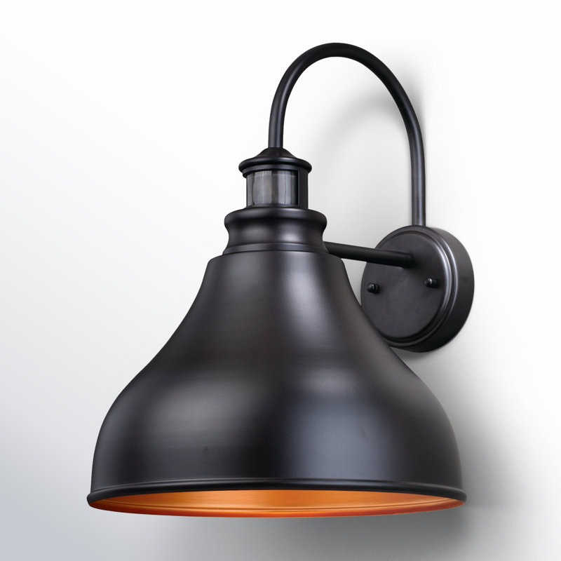 Flavin Steel Wall Light, 17" H x 13" W x 15" D