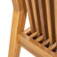 Ensemble repas d'extérieur chic en bois d'acacia durable