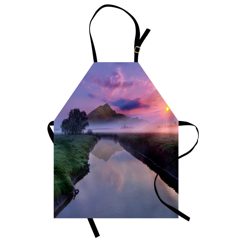 No Pattern Bib Apron