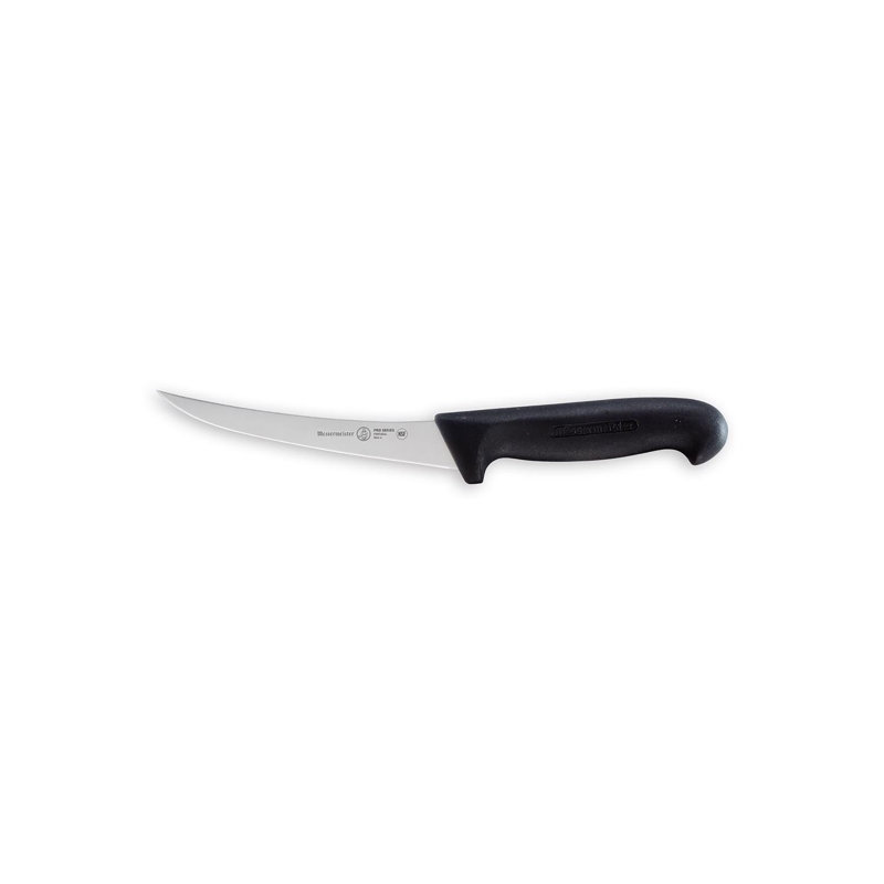 Couteau à désosser lame incurvée en acier inoxydable de 6 po de 6 po Messermeister Pro Series