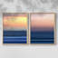«Sunset Seascape I», reproduction encadrée de qualité supérieure - prête à être accrochée - aucun clou requis - aucun clou requis-165193256-165193259