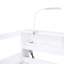 Lit de jour simple en bois TG, blanc, 2 lits gigognes, 3 espaces de rangement, de charge-1141420457