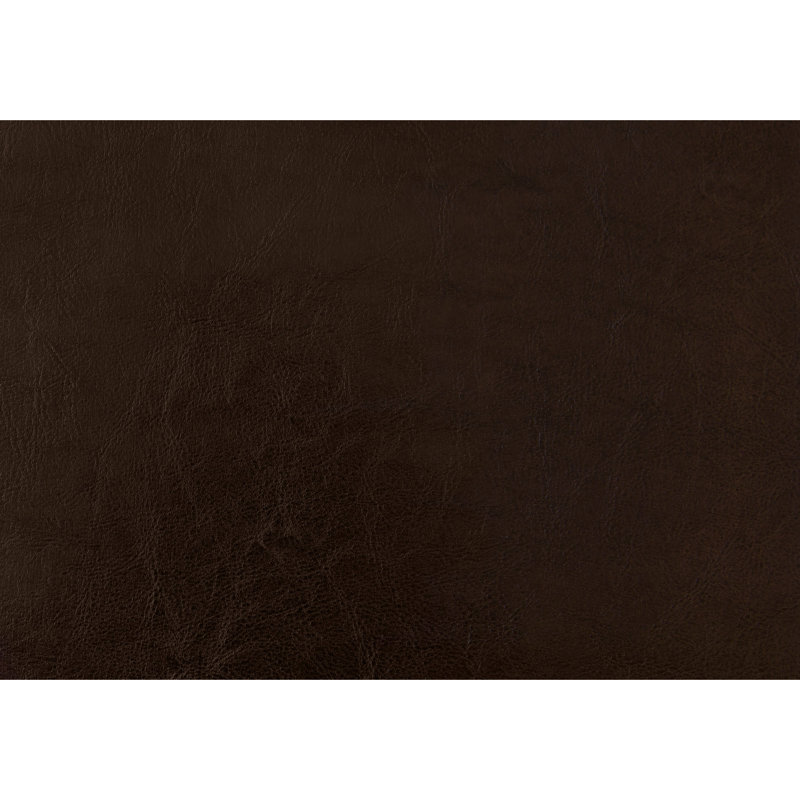 Lit tapissier de chambre à coucher brun foncé pour un aspect chaleureux et superbe d'un revêtement en similicuir foncé