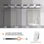 Éclairage pour salle de bain moderne à DEL 6 lumières Modern Style