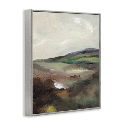  «Misty Hills Land», art de la giclée encadrée par Nikita Jariwala