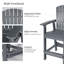 Chaise haute Adirondack avec table Cezalinda-1559659535
