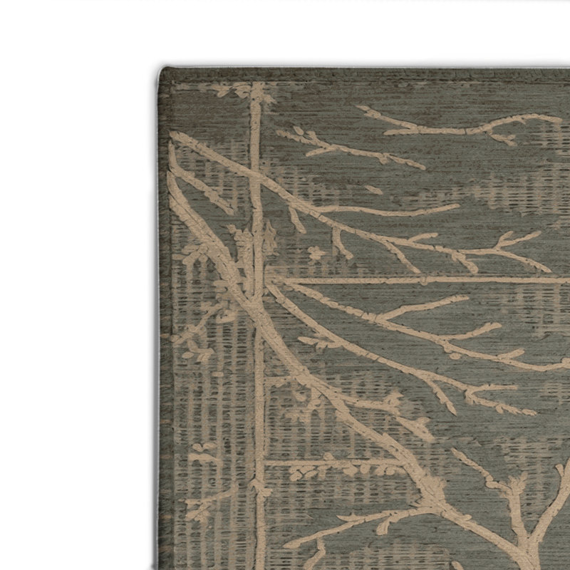 Tapis intérieur et extérieur gris Nature, Rectangle 4pi x 6 pi