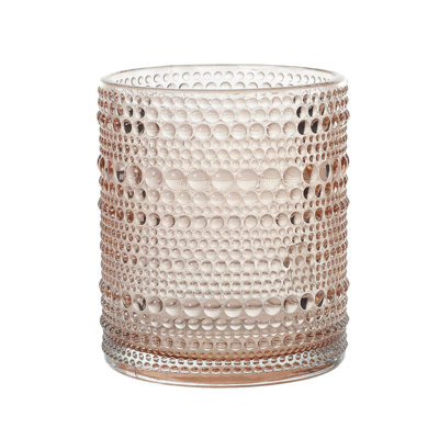 Porte-bougie votive en verre Rhapsody