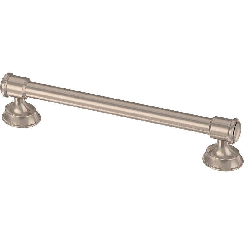 Brushed Brass Industrial Bar Pull Handle Set