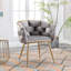 Chaise rembourrée en velours Modern-2118492728