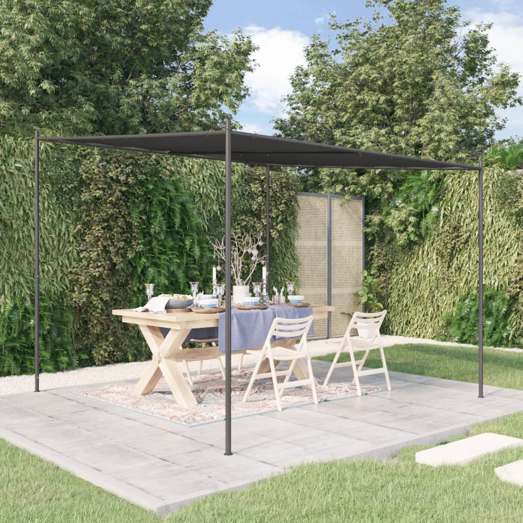 300 cm x 300 cm Grillpavillon Asmita aus Stahl