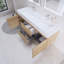 Ensemble de meuble-lavabo mural double 60 po Babajide-663310714