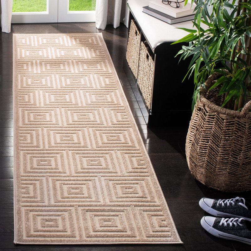 Bosco Performance Geometric Rug, Runner 2'3" x 8'