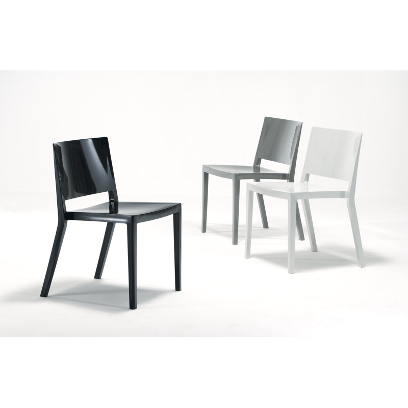 Lizz Mat Dining Chair, Black