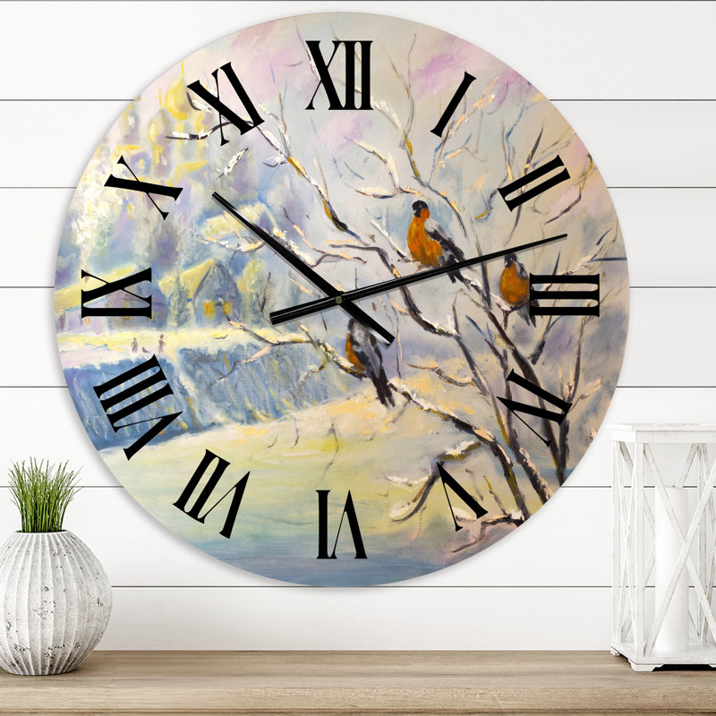 Horloge murale rustique, Moyen
