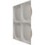 Panneau mural décoratif Adonis EnduraWall en cuivre vieilli l 11 7/8 po x H 11 7/8 po (couvre 0,98 pi2)-123529709-123529725