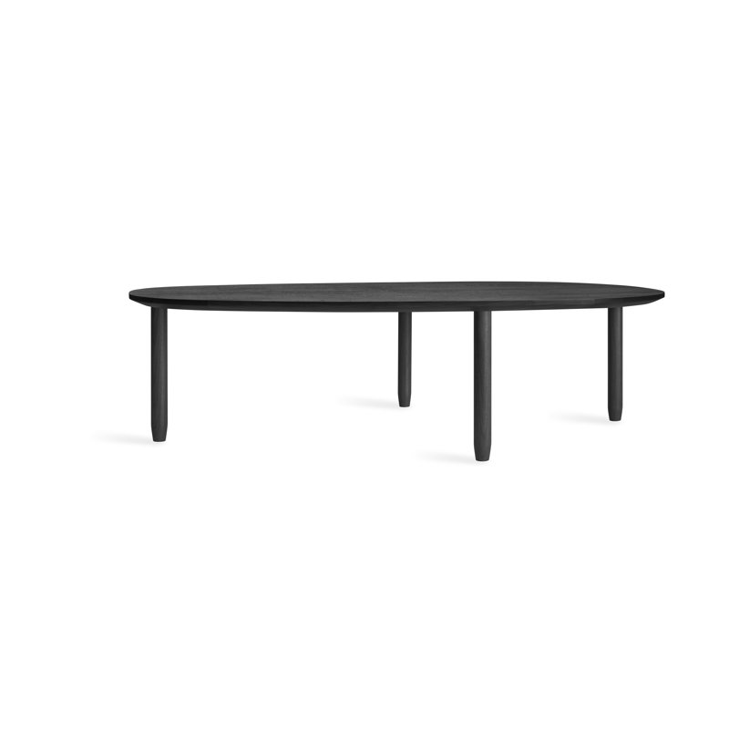 Swole Coffee Table, Black Ash