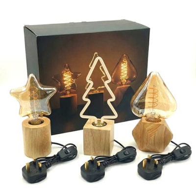 Wood Desk Lamp