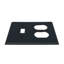 2-Gang Duplex Outlet / Toggle Light Switch Combination Wall Plate