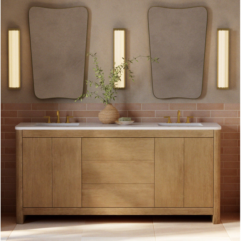 Freya Single Frosted Dimmable LED Vanity Light