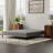 Full Size Black And Gray Bed Frame, A Foundation For Any Standard Mattress, Compact Design, Easy To Up Without Tools In Gray, Built Support Mattresses, , Convenient, Can Hold 1000 Lbs-2021089755
