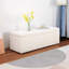 Banc de rangement avec repose-pieds 45,5 po Jaquayla Teddy 
