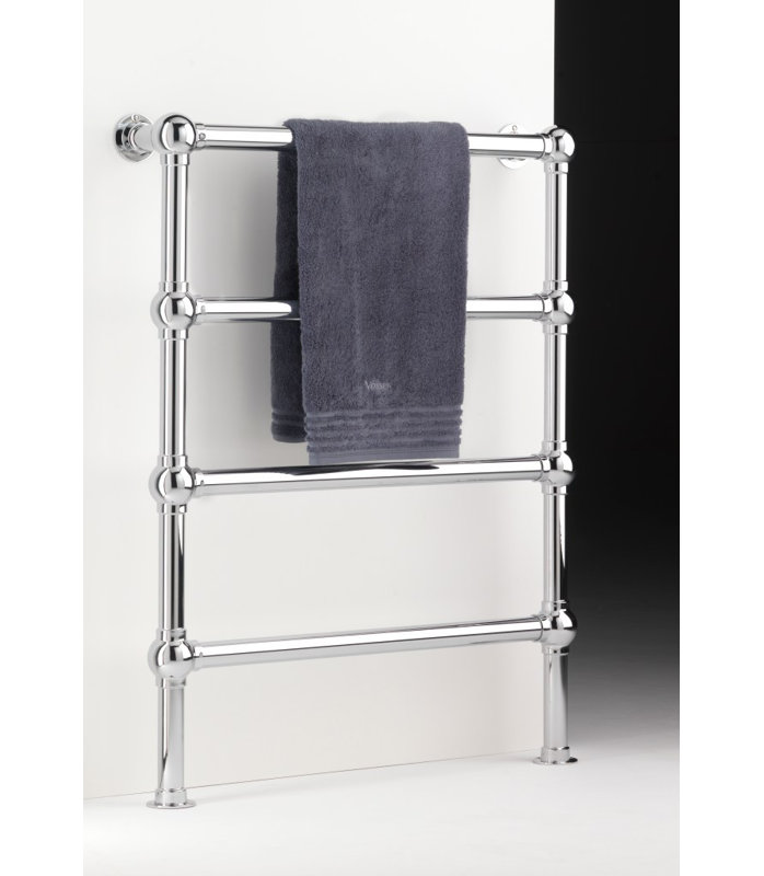 Blakedown 4 Rail Wall-Mounted Electric Towel Warmer, Polished Nickel