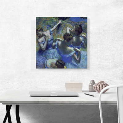 " Blue Dancers 1899 " by Edgar Degas Painting Print