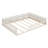 Upholstered Floor Daybed With Guardrail-2058728959