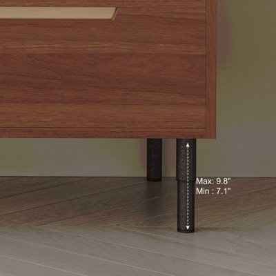 36 inch Bathroom Vanity, Freestanding or Wall Mounted with Ceramic Integrated Sink & Soft-Close Drawers