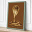 Golden Cobra Modern - Wrapped Canvas-885492747-885492756